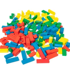 Blocks & Stacking|Colors & Shapes>Melissa & Doug 200 Piece Wood Blocks Set