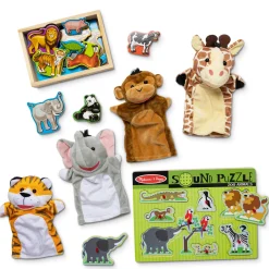 Plush>Melissa & Doug All About Animals Gift Bundle