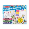 Activity Books>Melissa & Doug Alphabet Activity Sticker Pad