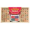 Craft & Stamp Kits>Melissa & Doug Alphabet Stamp Set