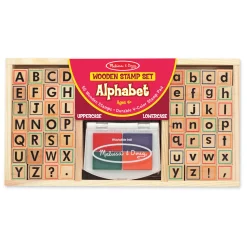 Craft & Stamp Kits>Melissa & Doug Alphabet Stamp Set