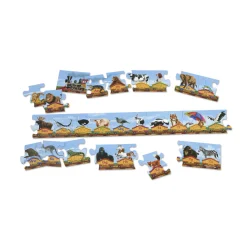 Alphabet & Counting Puzzles>Melissa & Doug Alphabet Train Floor Puzzle - 28 Pieces