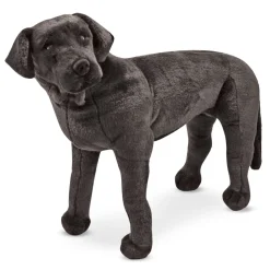 Plush>Melissa & Doug Black Lab Giant Stuffed Animal