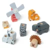 Colors & Shapes>Melissa & Doug Blockables™ Play Sets Farm Friends and Woodland Friends 2-Pack Bundle