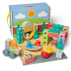 Colors & Shapes>Melissa & Doug Blockables™ Town Play Set