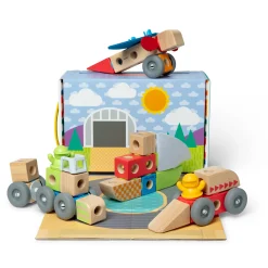 Colors & Shapes>Melissa & Doug Blockables™ Vehicles Play Set