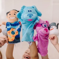 Plush>Melissa & Doug Blue's Clues & You! Hand & Finger Puppets