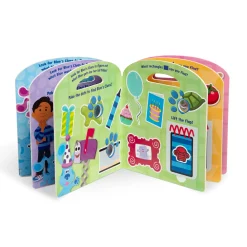 Books>Melissa & Doug Blue's Clues & You! Poke-A-Dot: Shapes with Blue