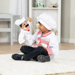 Plush>Melissa & Doug Chef Puppet – Al Dente