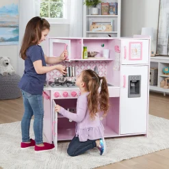 Play Food & Play Sets|Kitchens & Play Centers>Melissa & Doug Chef's Kitchen Wooden Activity Center