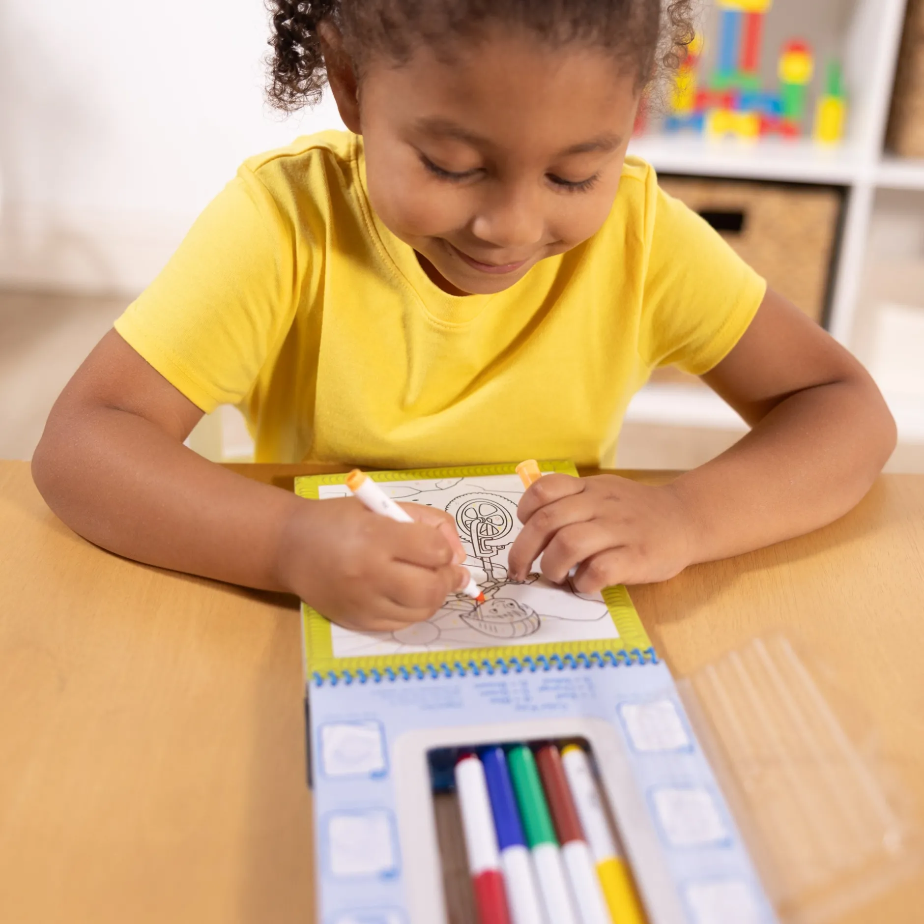 Activity Books>Melissa & Doug Color By Numbers - Blue