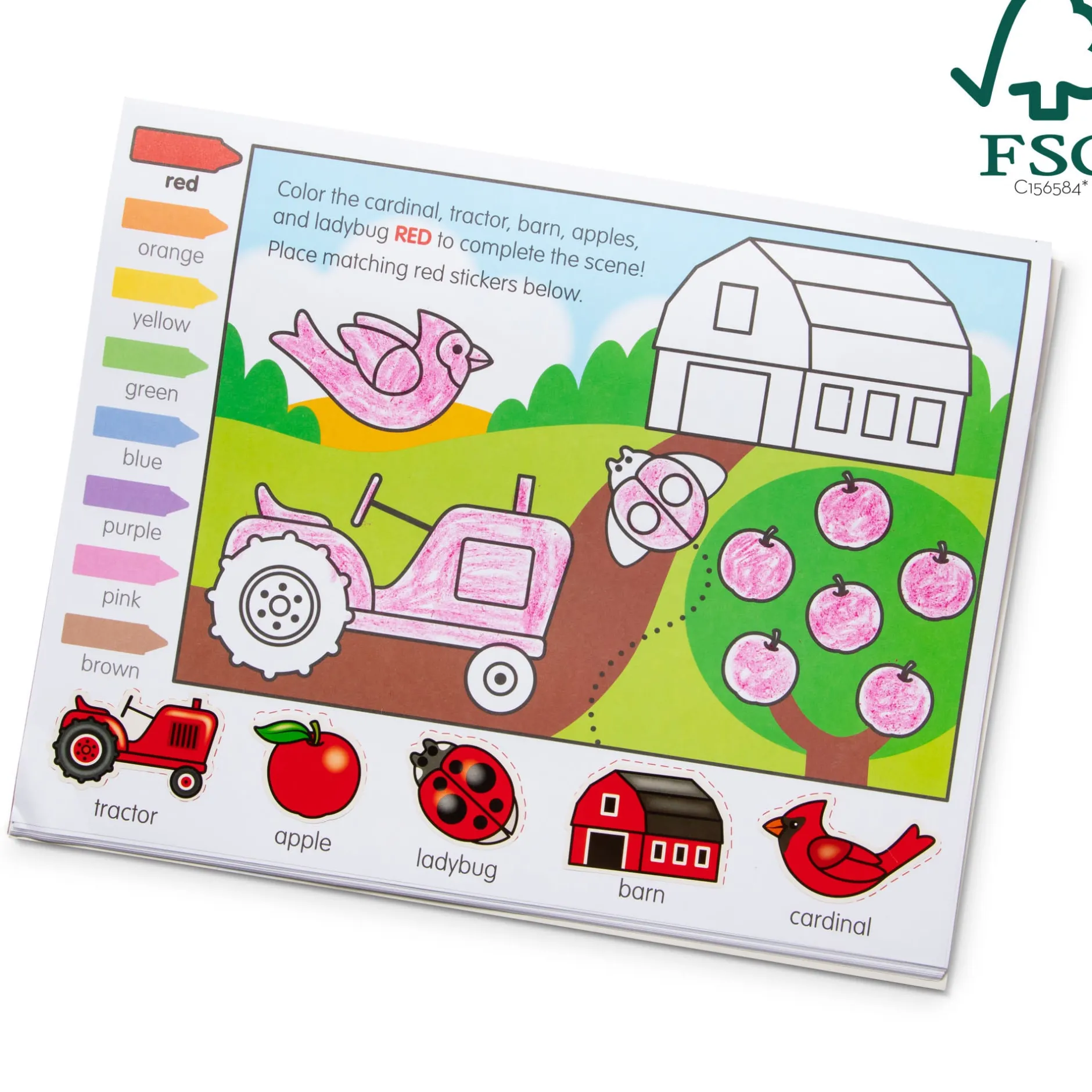 Activity Books>Melissa & Doug Colors & Shapes Activity Pad
