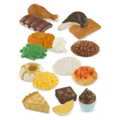 Play Food & Play Sets>Melissa & Doug Combine and Dine Dinners - 17-piece set