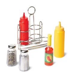 Play Food & Play Sets>Melissa & Doug Condiments Play Set