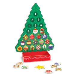 Alphabet & Counting>Melissa & Doug Countdown to Christmas Wooden Seasonal Calendar