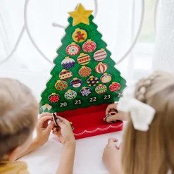 Alphabet & Counting>Melissa & Doug Countdown to Christmas Wooden Religious Advent Calendar
