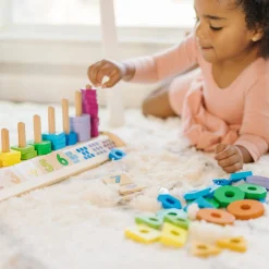 Alphabet & Counting>Melissa & Doug Counting Shape Stacker