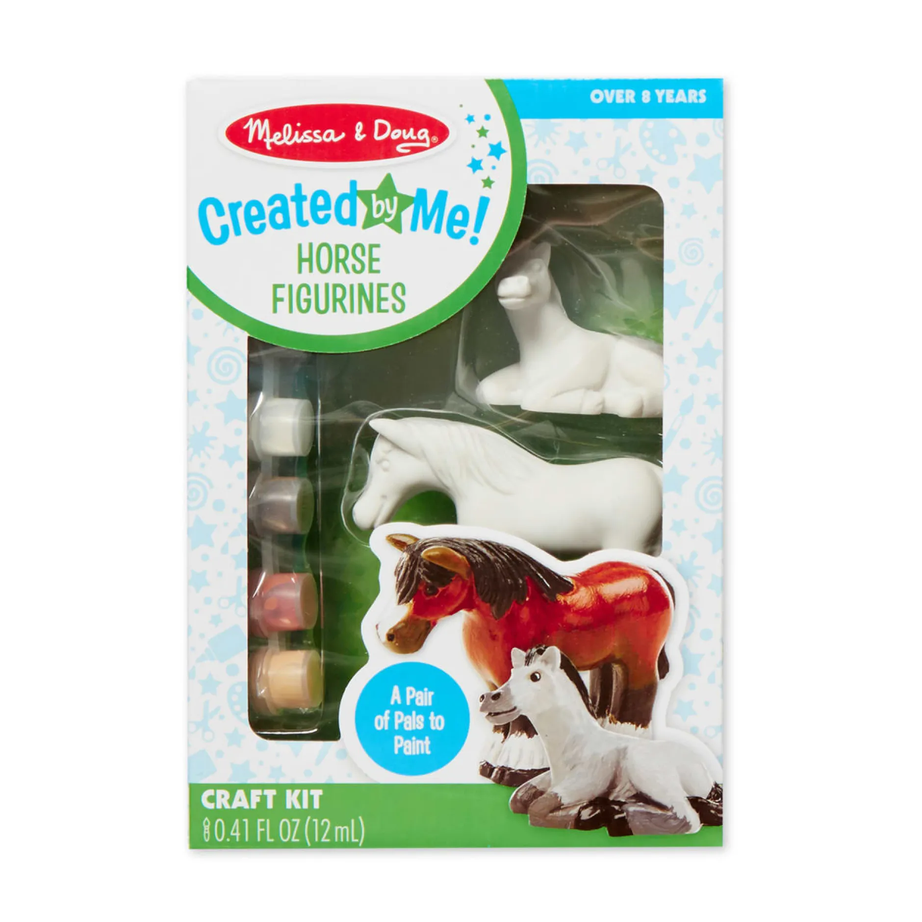 Craft & Stamp Kits>Melissa & Doug Created by Me! Horse Figurines Craft Kit