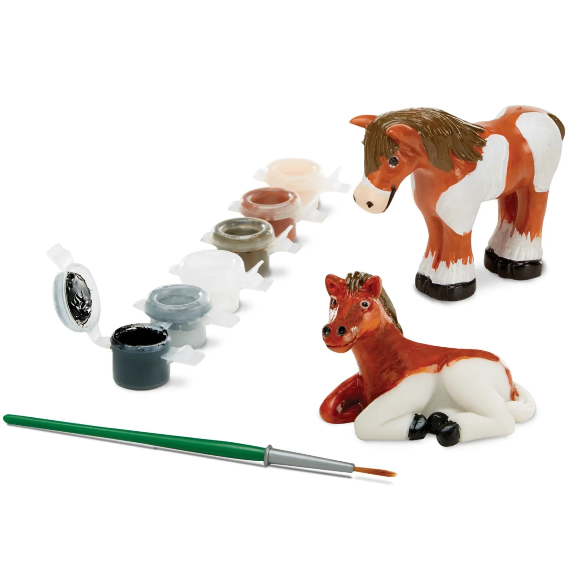 Craft & Stamp Kits>Melissa & Doug Created by Me! Horse Figurines Craft Kit