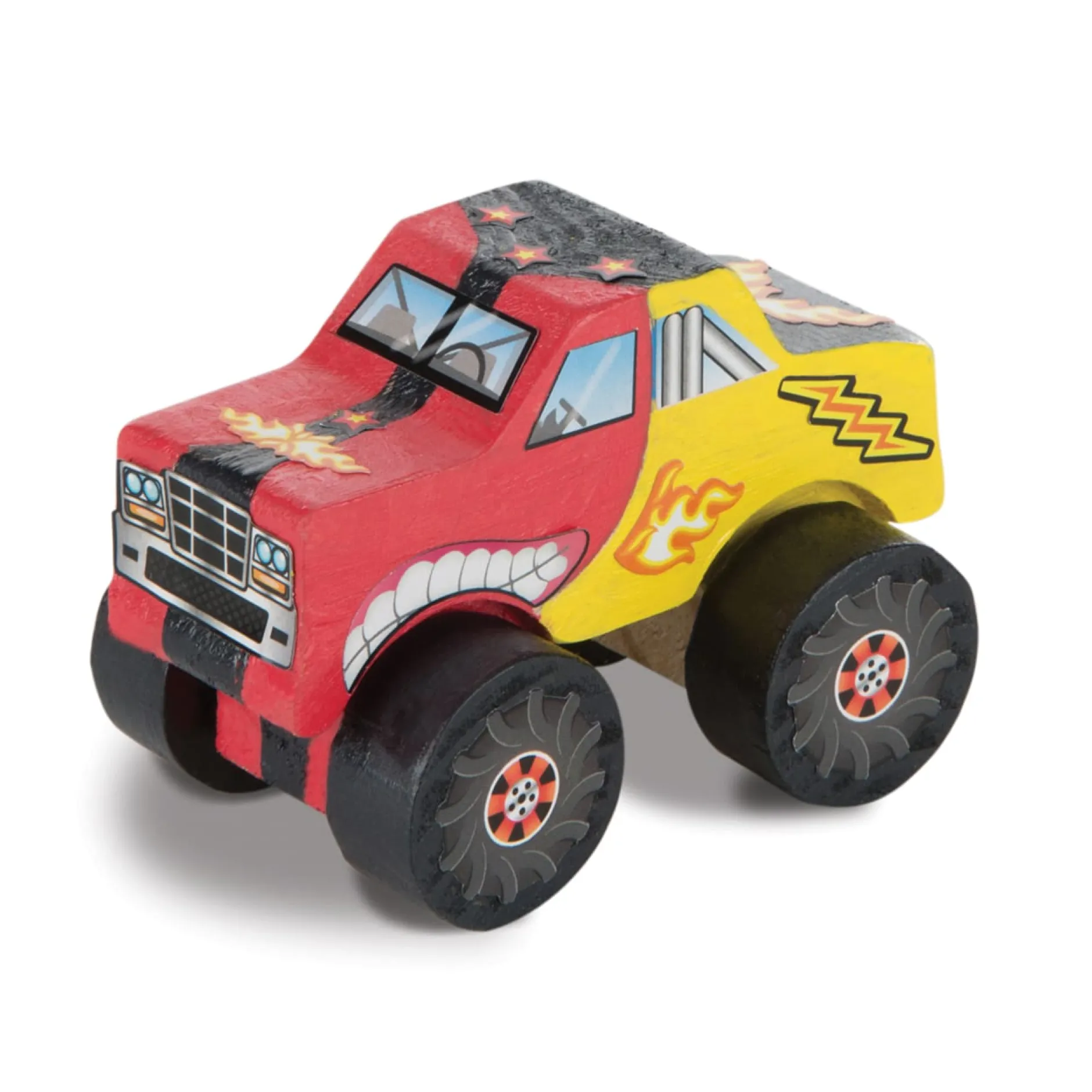 Craft & Stamp Kits>Melissa & Doug Created by Me! Monster Truck Wooden Craft Kit