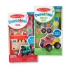 Craft & Stamp Kits>Melissa & Doug Created by Me!™ Vehicles Craft Kit 2-Pack: Monster Truck, Train