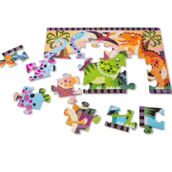 Animals & Nature Puzzles>Melissa & Doug Dinosaur Dawn Floor Puzzle - 24 Pieces