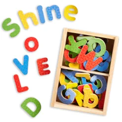 Alphabet & Counting>Melissa & Doug Disney Mickey & Friends Wooden Alphabet Magnets