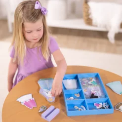 Play Food & Play Sets>Melissa & Doug Disney Princess Cinderella Wooden Magnetic Dress-Up