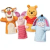 Plush>Melissa & Doug Disney Winnie the Pooh Soft & Cuddly Hand Puppets