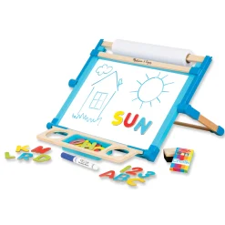 Easels & Art Supplies>Melissa & Doug Double-Sided Magnetic Tabletop Easel