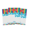 Easels & Art Supplies>Melissa & Doug Drawing Paper Pad (50 Sheets, 9 x 12 Inches) 3-Pack