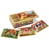 Animals & Nature Puzzles>Melissa & Doug Farm Animals Jigsaw Puzzles in a Box