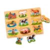 Animals & Nature Puzzles>Melissa & Doug Farm Sound Puzzle - 8 Pieces
