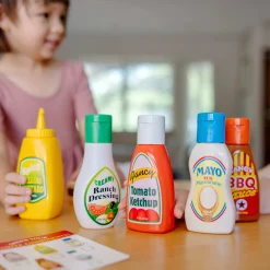 Play Food & Play Sets>Melissa & Doug Favorite Condiments