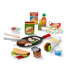 Play Food & Play Sets>Melissa & Doug Fill & Fold Taco & Tortilla Set