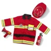 Dress Up>Melissa & Doug Fire Chief Role Play Costume Set