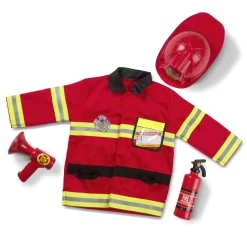Dress Up>Melissa & Doug Fire Chief Role Play Costume Set