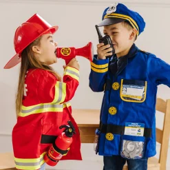 Dress Up>Melissa & Doug Fire Chief Role Play Costume Set