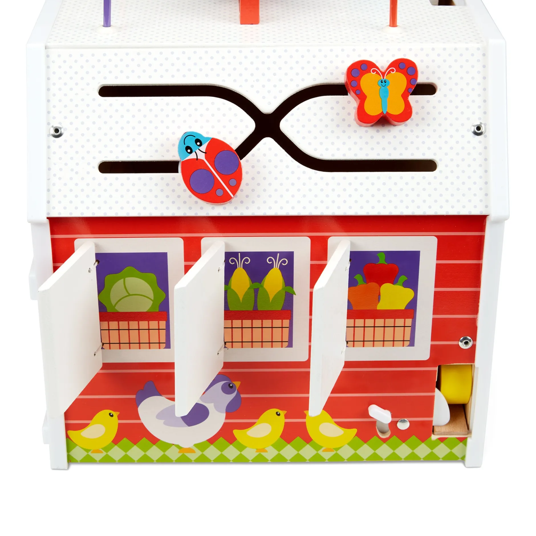 Motor Skills>Melissa & Doug First Play Slide, Sort & Roll Activity Barn