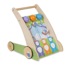 Motor Skills>Melissa & Doug First Play Wooden Ring and Ding Forest Friends Push Toy