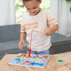 Animals & Nature Puzzles>Melissa & Doug Fishing Magnetic Puzzle Game - 10 Pieces