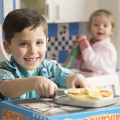 Play Food & Play Sets>Melissa & Doug Flip & Serve Pancake Set - Wooden Play Food