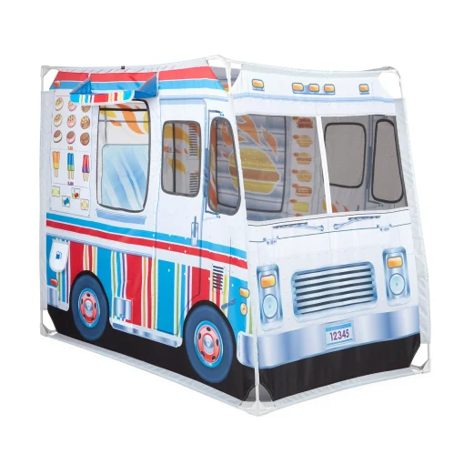Kitchens & Play Centers>Melissa & Doug Food Truck Play Tent