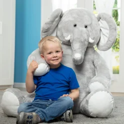 Plush>Melissa & Doug Gentle Jumbos – Elephant