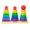 Motor Skills|Colors & Shapes>Melissa & Doug Geometric Stacker
