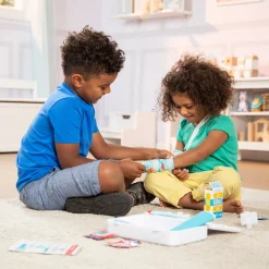 Play Food & Play Sets>Melissa & Doug Get Well First Aid Kit Play Set