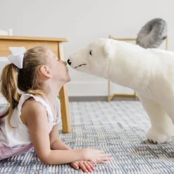 Plush>Melissa & Doug Giant Stuffed Animal Polar Bear