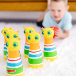 Outdoor Toys>Melissa & Doug Giddy Buggy Bowling Set