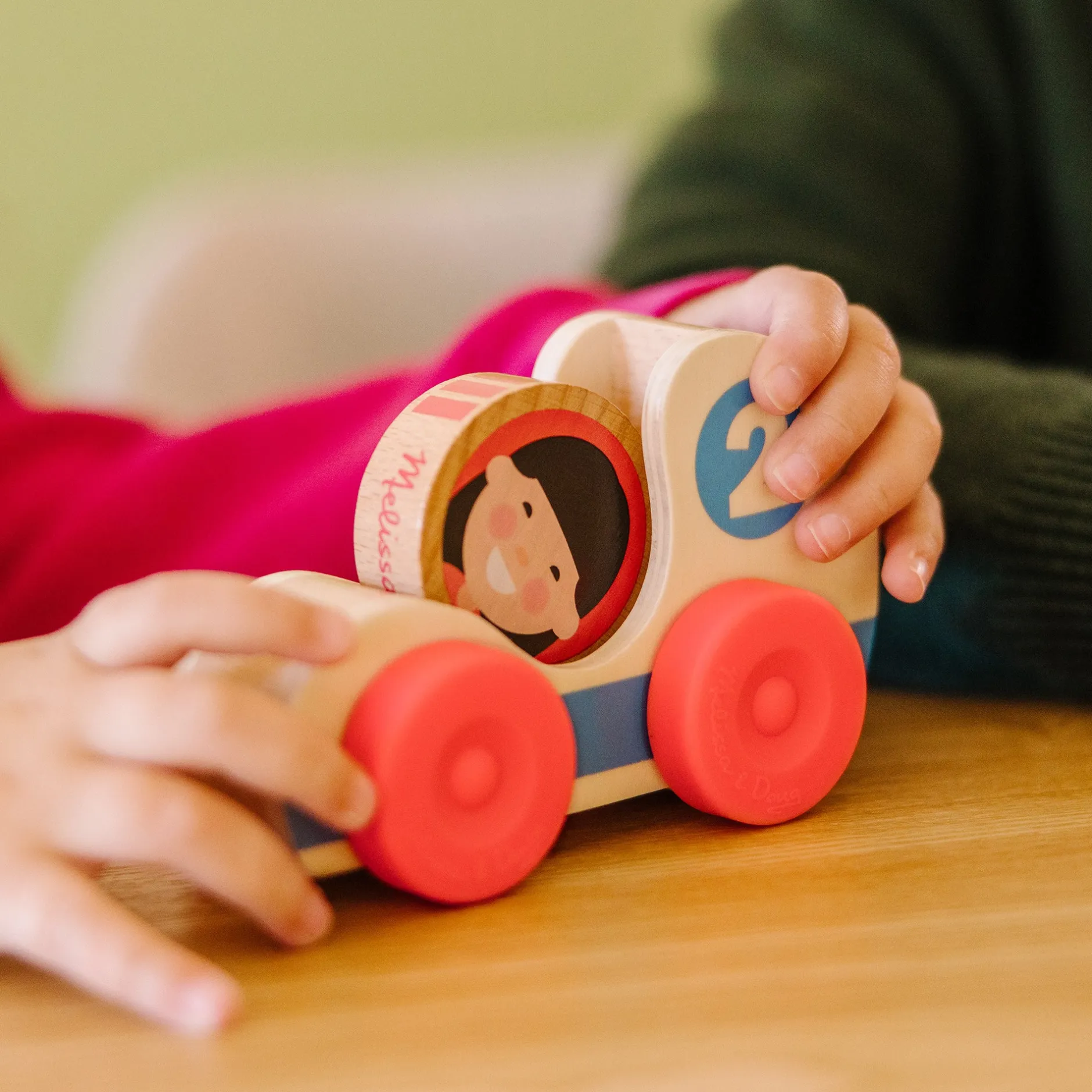 Motor Skills>Melissa & Doug GO Tots Wooden Race Cars