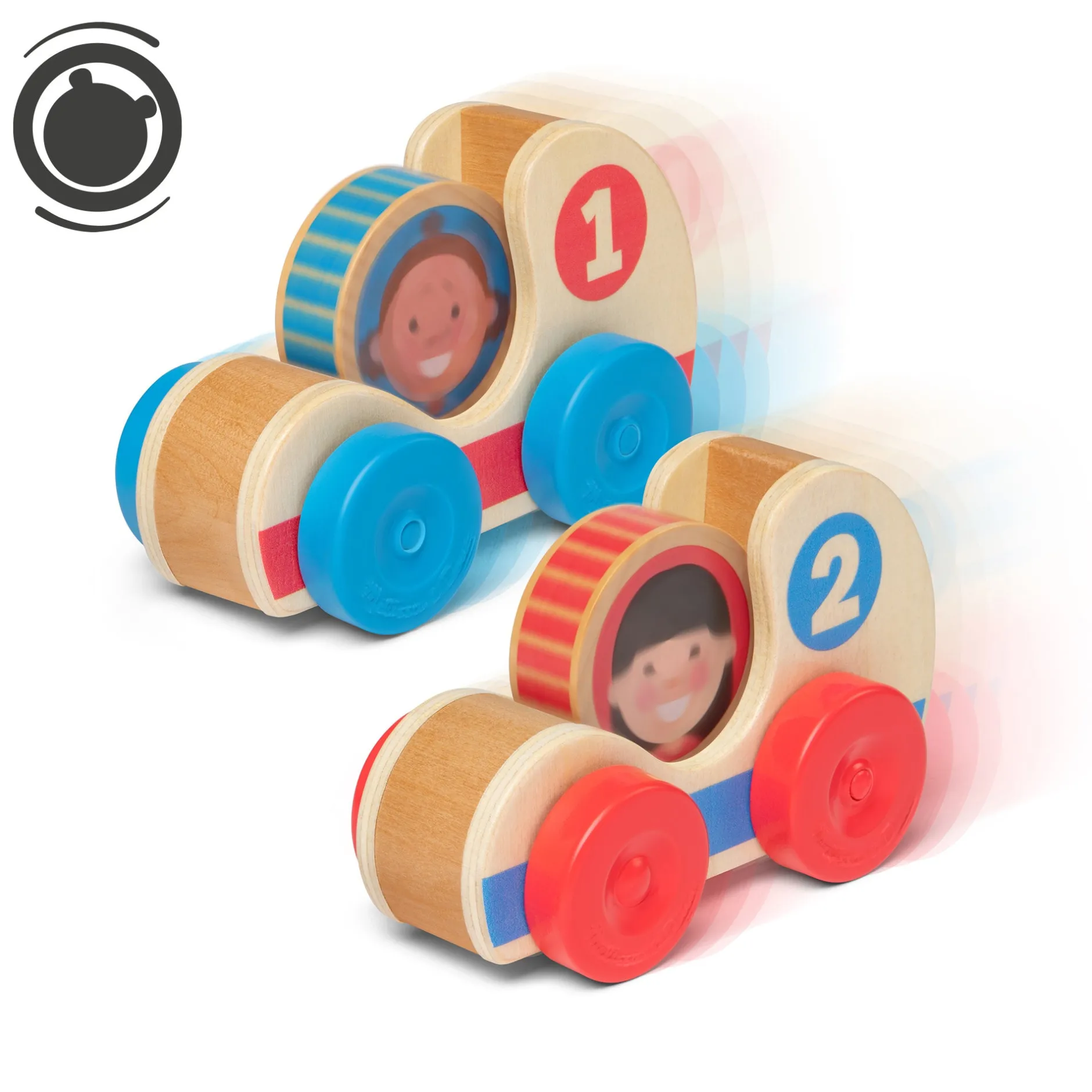 Motor Skills>Melissa & Doug GO Tots Wooden Race Cars